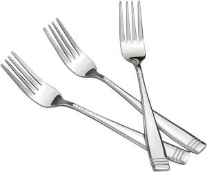 Stainless Steel Forks Set of 12, Kitchen Forks for Eating
