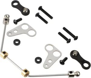 Stainless Steels Front Stabilizer Rod Set for Tamiya BB-01 Chassis BBX 1/10 Buggy Racing Car Upgrade Parts