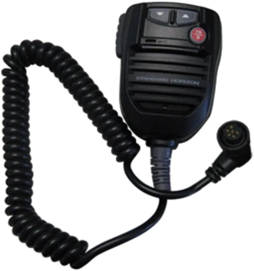 Standard Horizon Replacement VHF MIC f/GX5500S & GX5500SM - Black