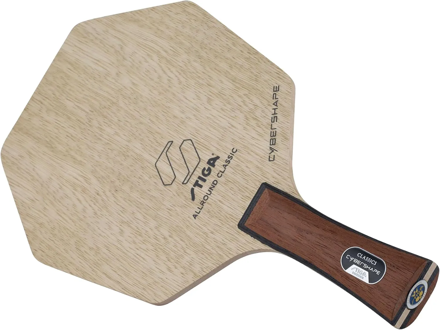 STIGA Cybershape Allround Classic Table Tennis Blade, Wood Blade for Beginner & Experienced Players