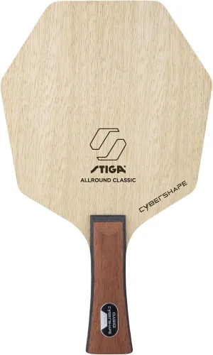 STIGA Cybershape Allround Classic Table Tennis Blade, Wood Blade for Beginner & Experienced Players