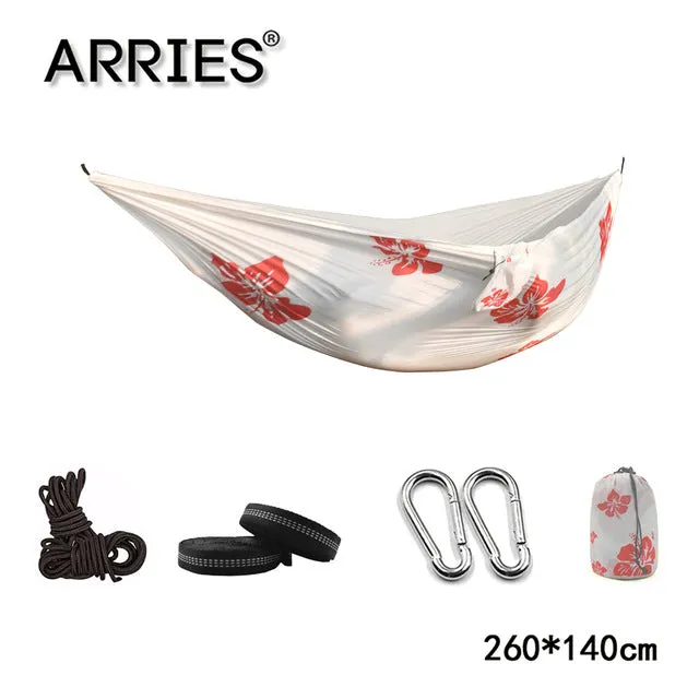 Sturdy Furniture Bulk discount Bed Double Sleeping Hammock Outdoor Portable Camping 300*200cm Hamaca Travel Parachute Garden Hanging Survival Leisure