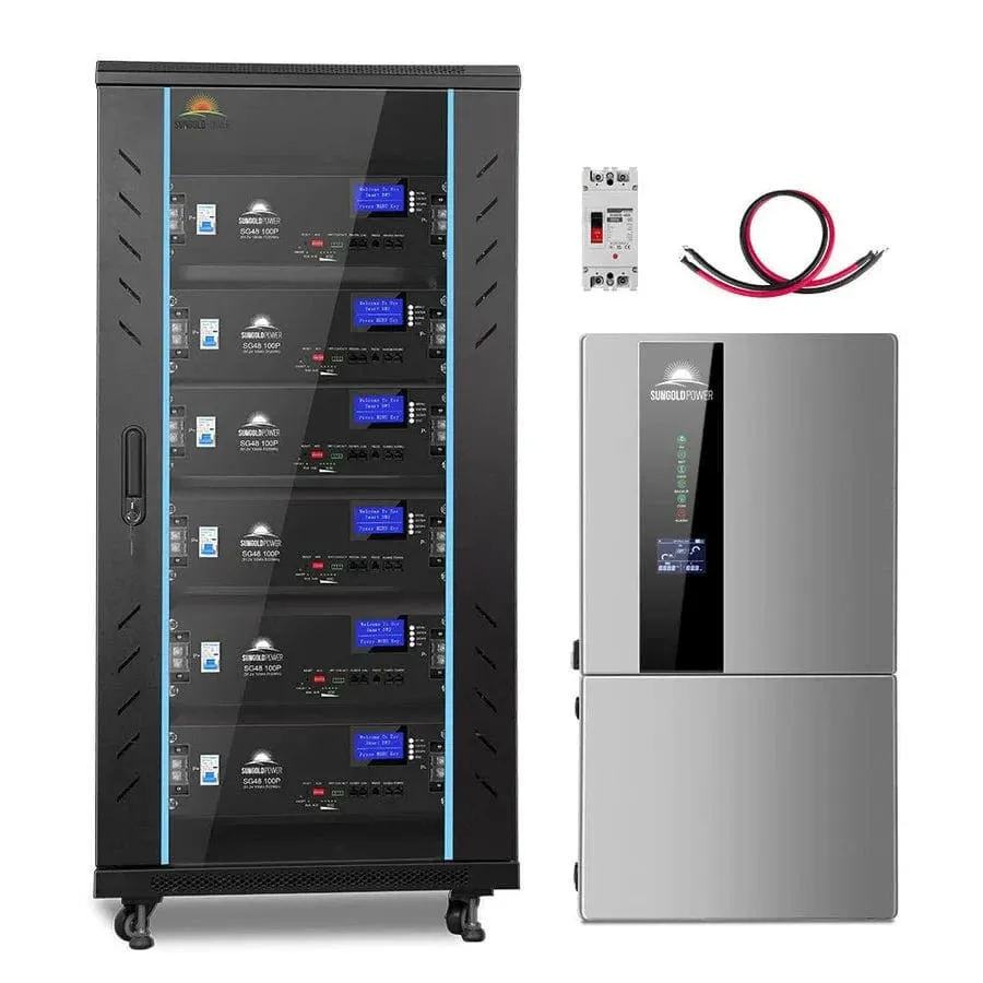 SunGoldPower SGH-11N3E | 11.4KW Hybrid Solar Kit | 48VDC | 30.72KWH Lithium Battery