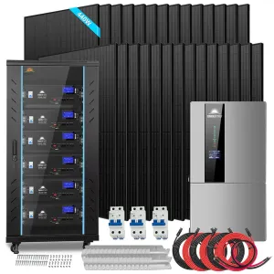 SunGoldPower SGH-11N3E | 11.4KW Hybrid Solar Kit | 48VDC | 30.72KWH Lithium Battery