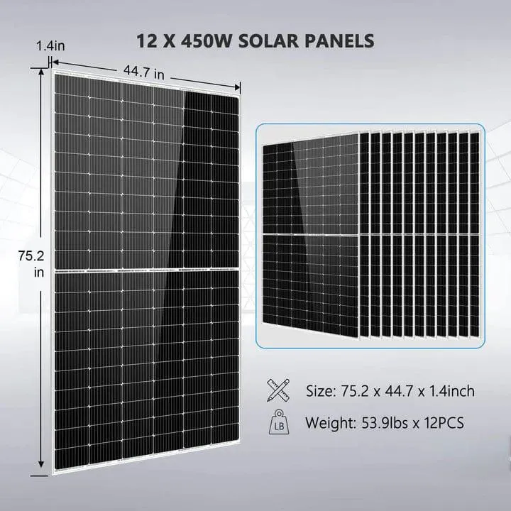 SunGoldPower SGR-10K2M | 10000W Off Grid Solar Kit |48VDC | 120V/240V