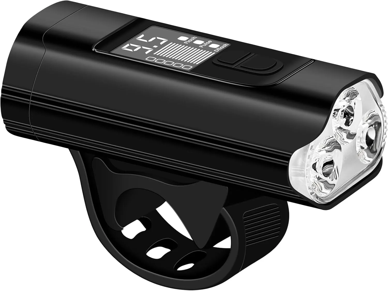 Super Bright Bike Lights for Night Riding, 8 Lighting Modes Waterproof Bike Headlight, Type-C Rechargeable Bicycle Headlight, Perfect for Adult Kid Mountain Road Commuter Cycling, Runtime 40  hrs