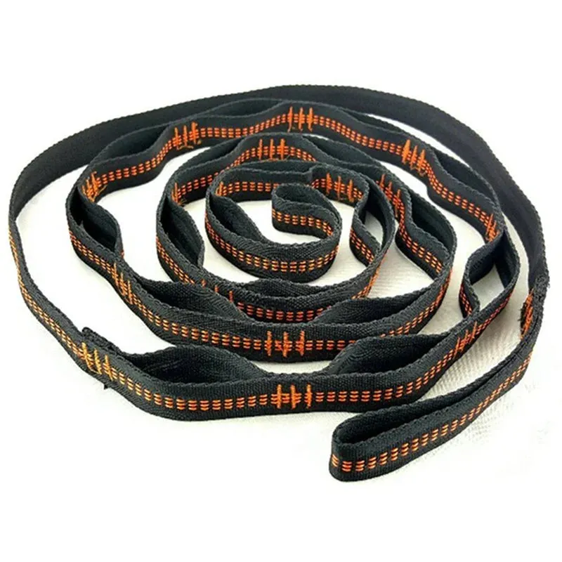 Super Strong Hammock Straps with Carabiners Buckles Camping Hiking Hamac Tree Hanging Belt Rope Swing Aerial Yoga Bind Rope New