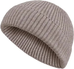 Surblue Fisherman Beanie Winter Knit Hat Roll-up Edge Skullcap for Men Women