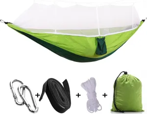 Swing Set Ultra Light Net Hammock, Tent Net, Outdoor Backyard Hiking Backpack, Travel Camping Double Swing Seat (Color : G)