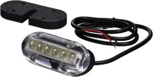 T-H Marine Underwater Boat Lights - High-Intensity Surface Mount Waterproof Lighting - Use Above or Below Water - Multi-Purpose Use and Low Power Draw - Green