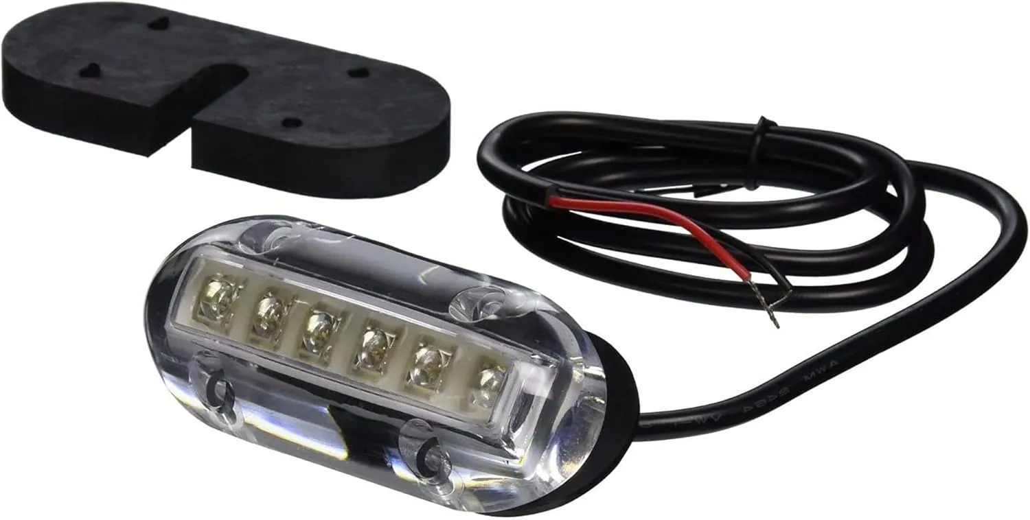 T-H Marine Underwater Boat Lights - High-Intensity Surface Mount Waterproof Lighting - Use Above or Below Water - Multi-Purpose Use and Low Power Draw - Green