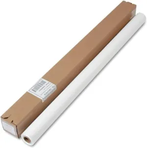 Table-Mate Plastic Banquet Roll, Table Cover, 40 x 100ft, White