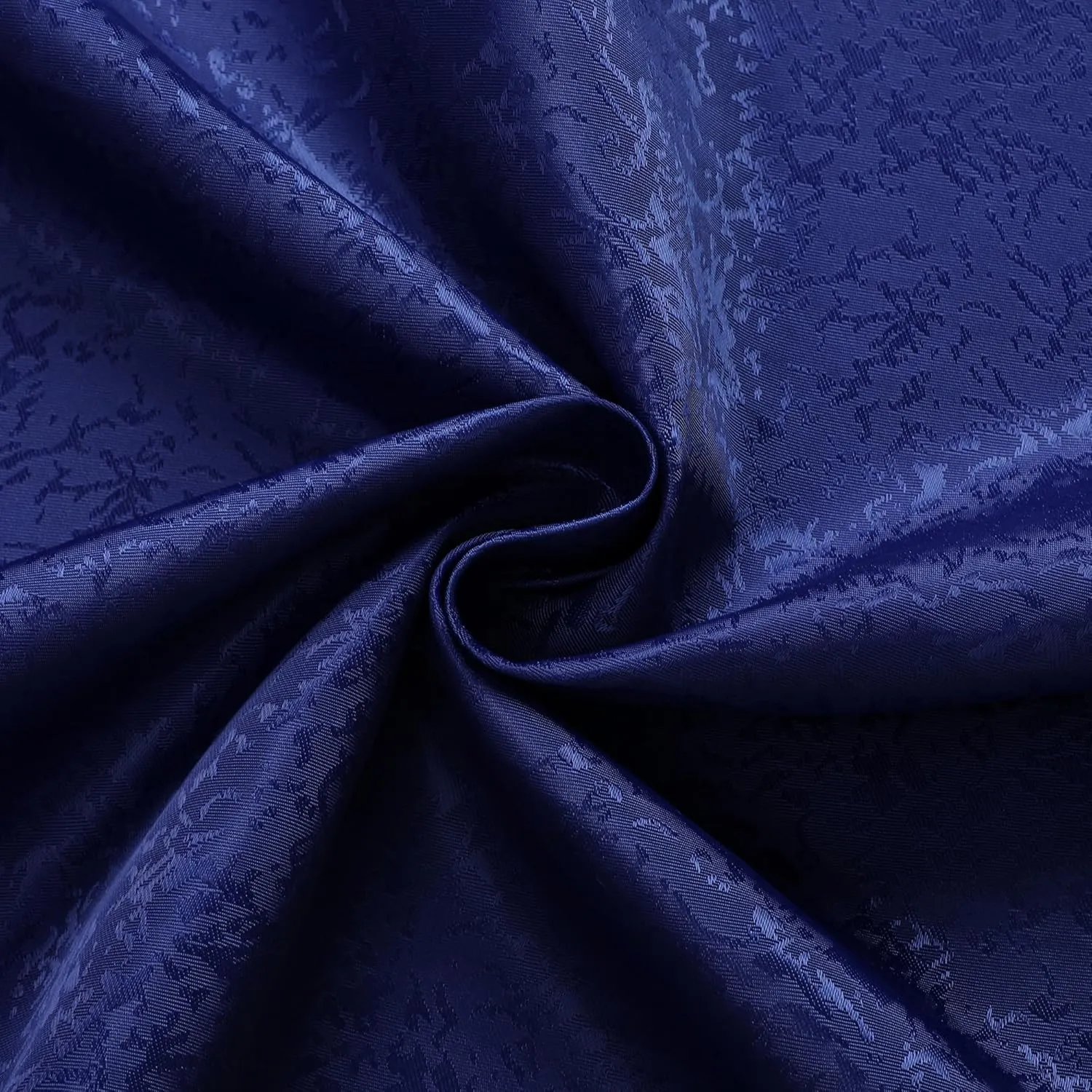 Tablecloth Royal Blue Jacquard Rectangle Table Cloth 54 X 84 Inch, Water Resistant and Wrinkle Free Table Cover for Outdoor,Indoor,Party,Wedding,Dining Room