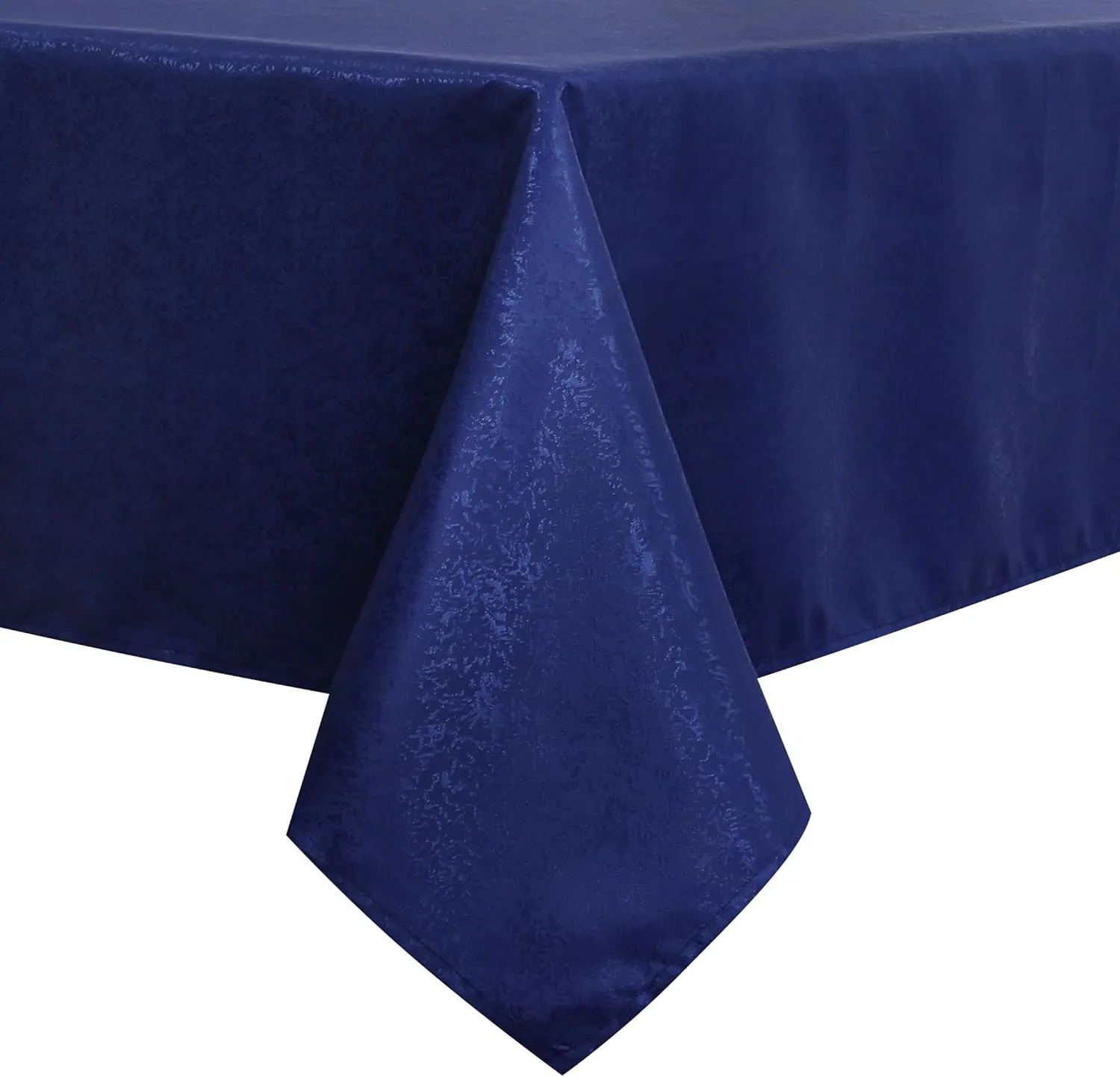 Tablecloth Royal Blue Jacquard Rectangle Table Cloth 54 X 84 Inch, Water Resistant and Wrinkle Free Table Cover for Outdoor,Indoor,Party,Wedding,Dining Room