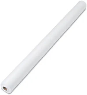 TBLLS4050WH - Tablemate Linen-Soft Non-Woven Polyester Banquet Roll by Tablemate