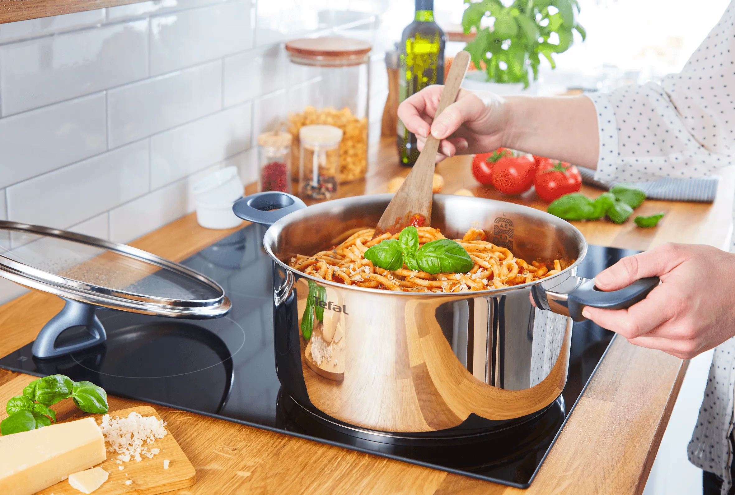 Tefal Daily Cook Stainless Steel Induction 4pc Set   Utensils