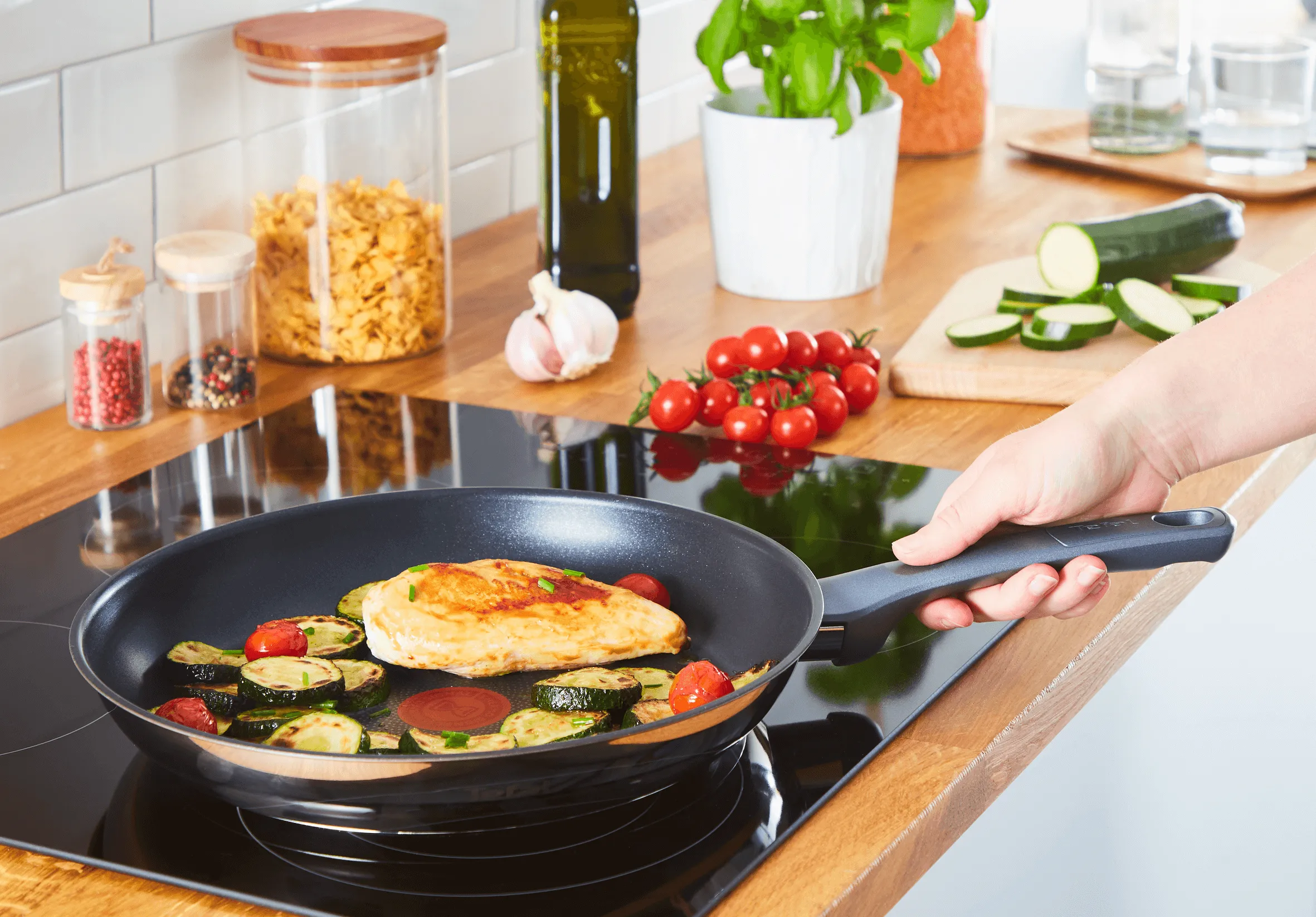 Tefal Daily Cook Stainless Steel Induction 4pc Set   Utensils