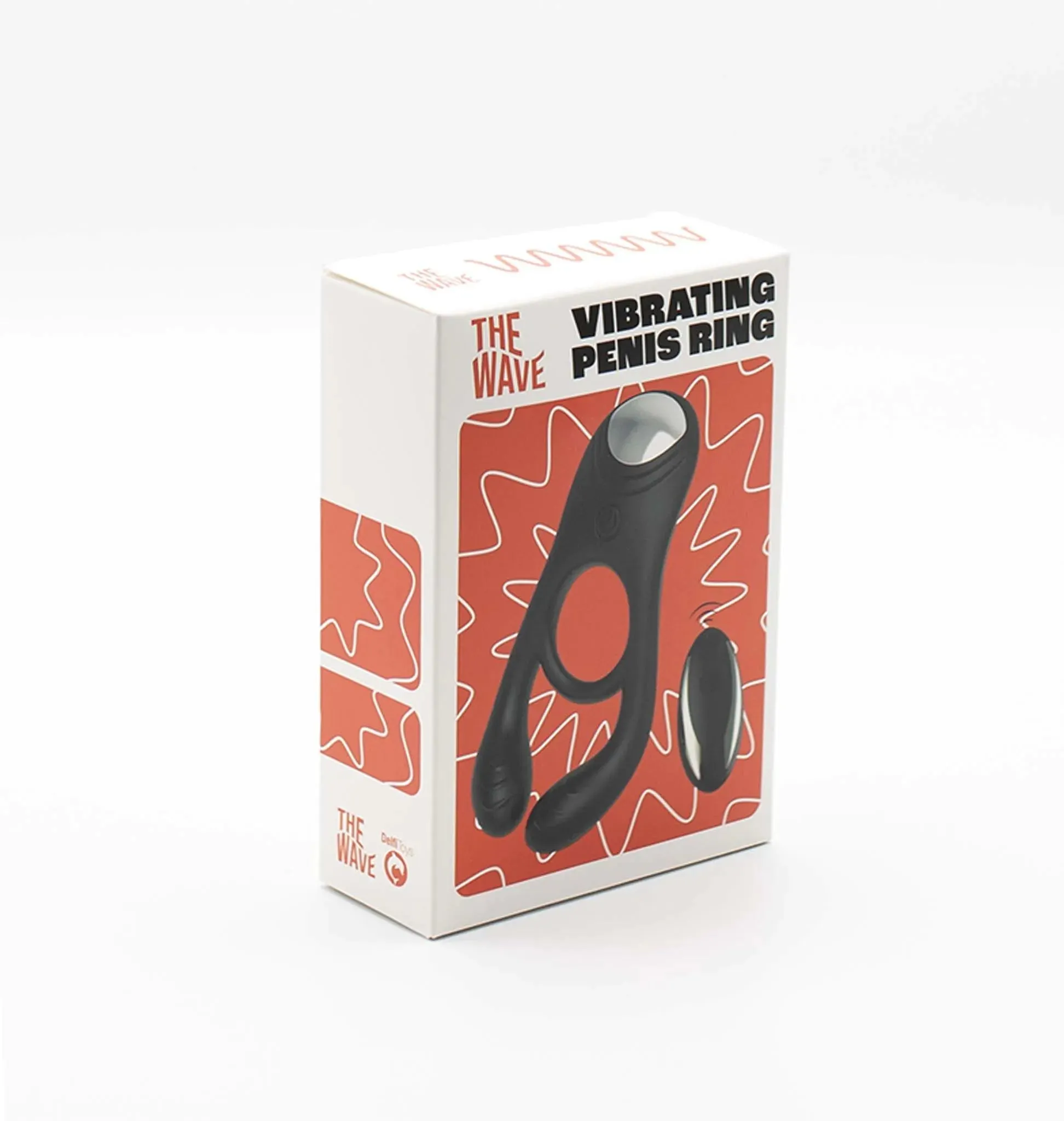 The Wave - Veyron - Vibrerende Penis Ring met Afstandsbediening - Zwart