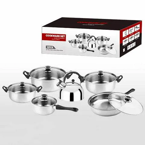 Thickened Stainless Steel Pot Suit