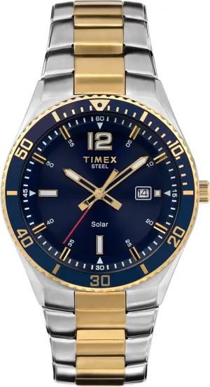 Timex Men's Solar Premium Dress 43mm Watch