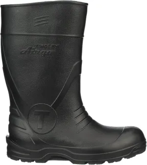 Tingley Airgo 21711 Youth Ultra Lightweight EVA Knee Boot with Cleated Outsole, Size 4 Big Kid, Black