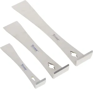 Titan 17007 3-Piece Stainless Steel Pry Bar Scraper Set