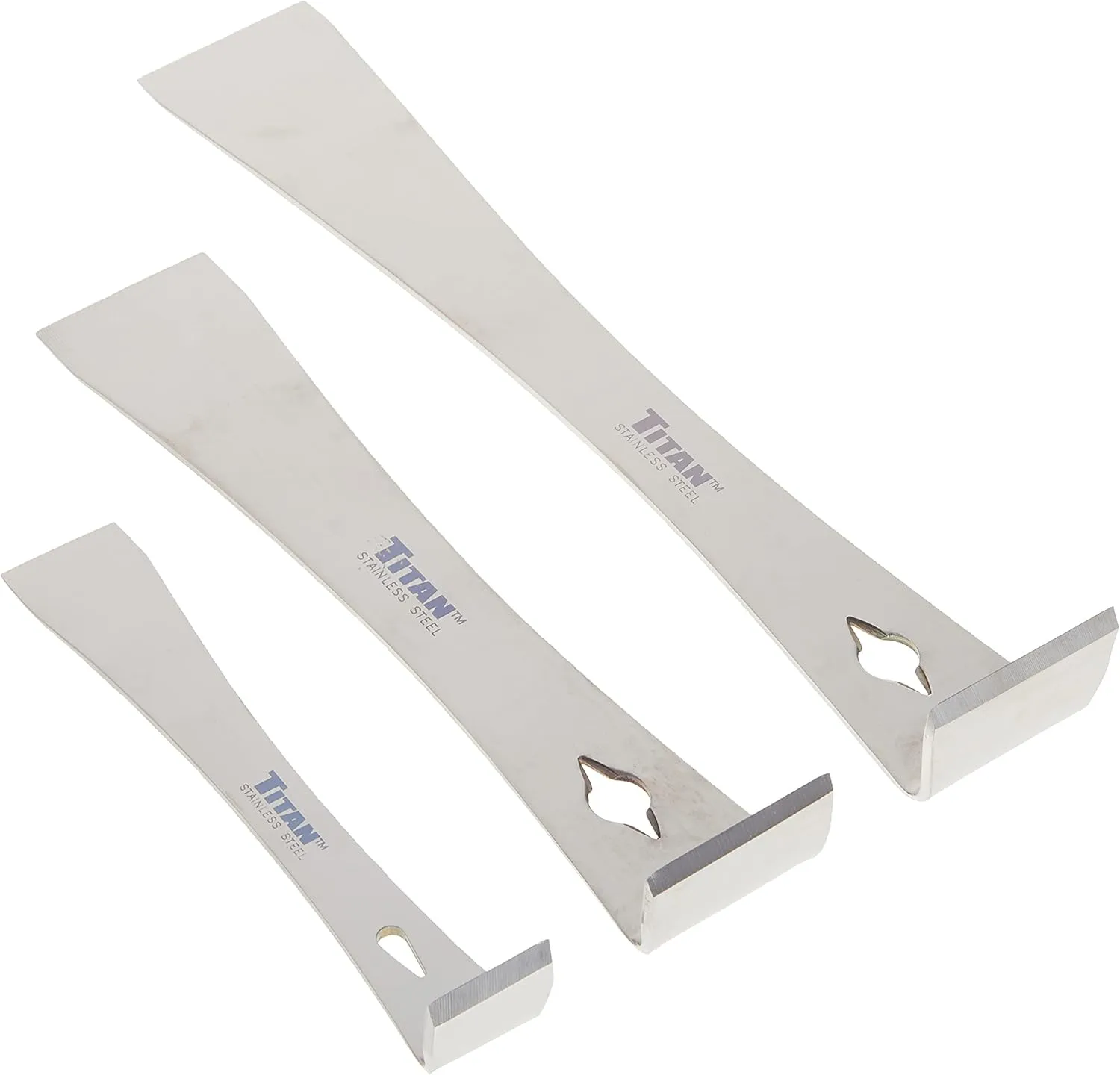 Titan 17007 3-Piece Stainless Steel Pry Bar Scraper Set