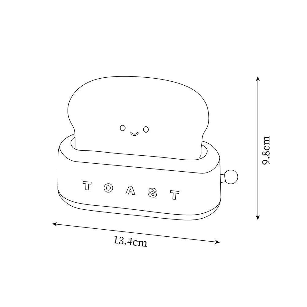 Toaster Design Table Lamp (built-in battery)
