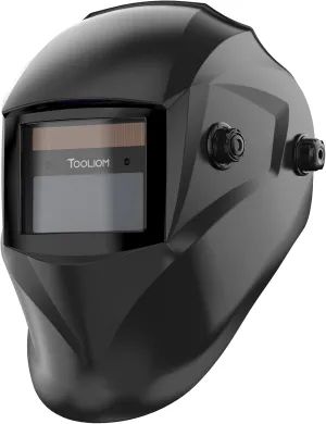 TOOLIOM Welding Helmet Auto Darkening Solar Powered with Adjustable Shade Range 4/9-13 for TIG MIG ARC Welder Hood Welder Mask