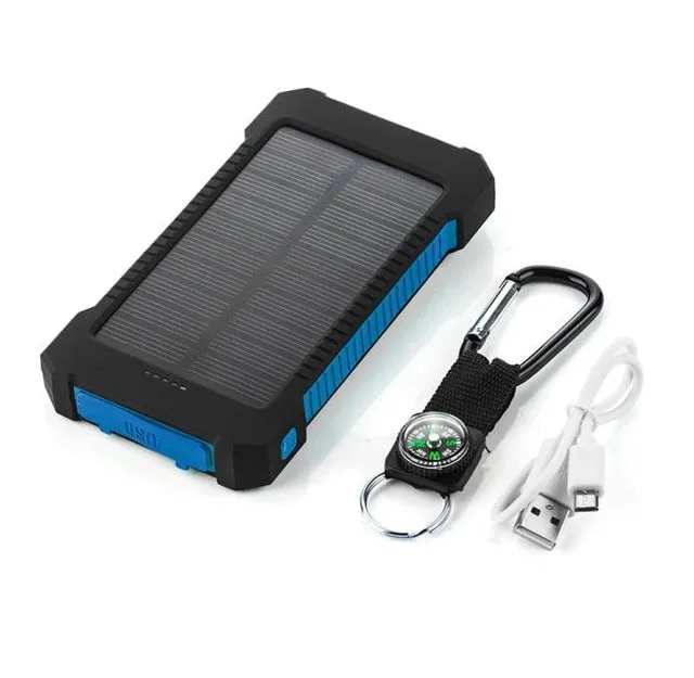 Top NEW Waterproof Solar Power Bank 10000mah