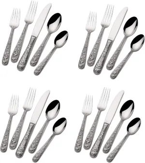 Towle Contessina 18/10 Stainless Steel 20pc. Flatware Set (Service for Four)