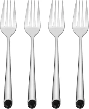 Towle Living Wave Forged Stainless Steel Dinner Fork, Set of 4