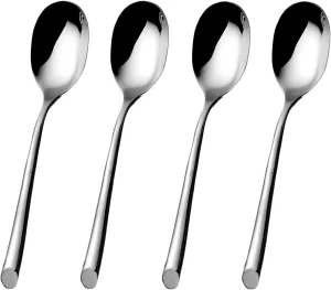 Towle Living Wave Stainless Steel Teaspoon (Set of Four) (1)