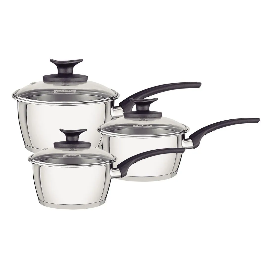 Tramontina 3 Pc. SaucePan Set