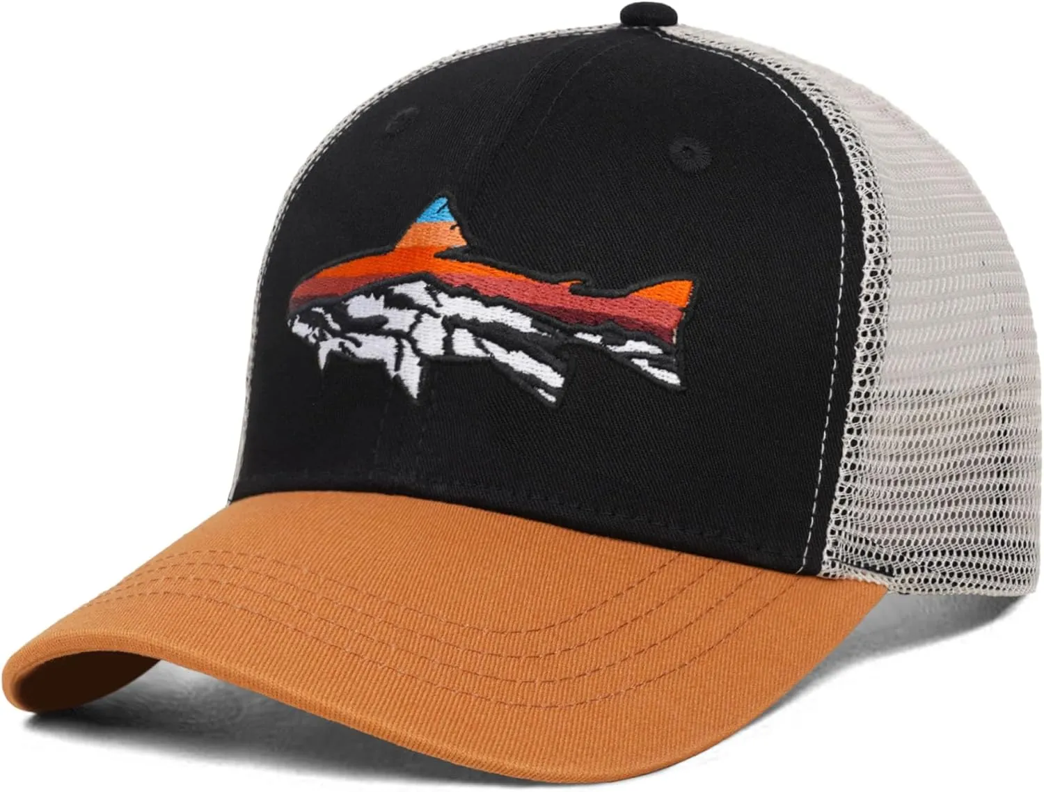 Trucker Hat for Men and Women - Outdoors Snapback Hats for Hiking, Climbing, Fishing, Outdoor Adventure