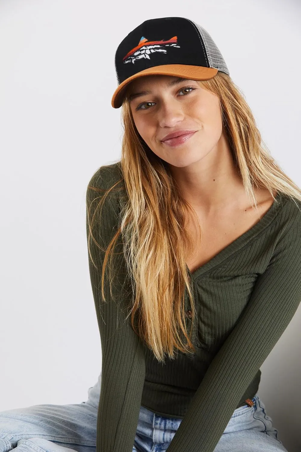 Trucker Hat for Men and Women - Outdoors Snapback Hats for Hiking, Climbing, Fishing, Outdoor Adventure