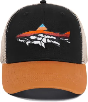 Trucker Hat for Men and Women - Outdoors Snapback Hats for Hiking, Climbing, Fishing, Outdoor Adventure