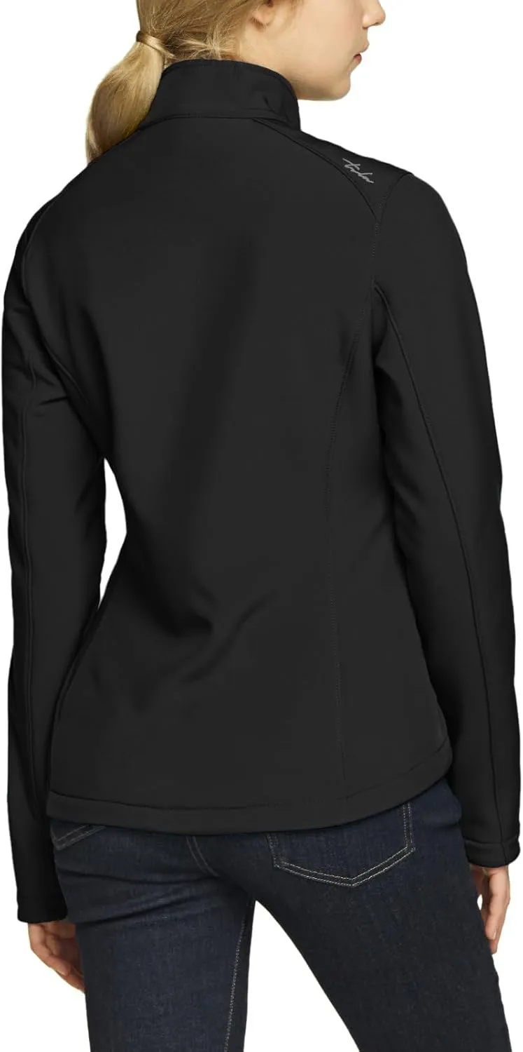 TSLA Women's Full-Zip Waterproof Softshell Jacket, Micro Fleece Jacket, Wind Proof Lightweight Jackets