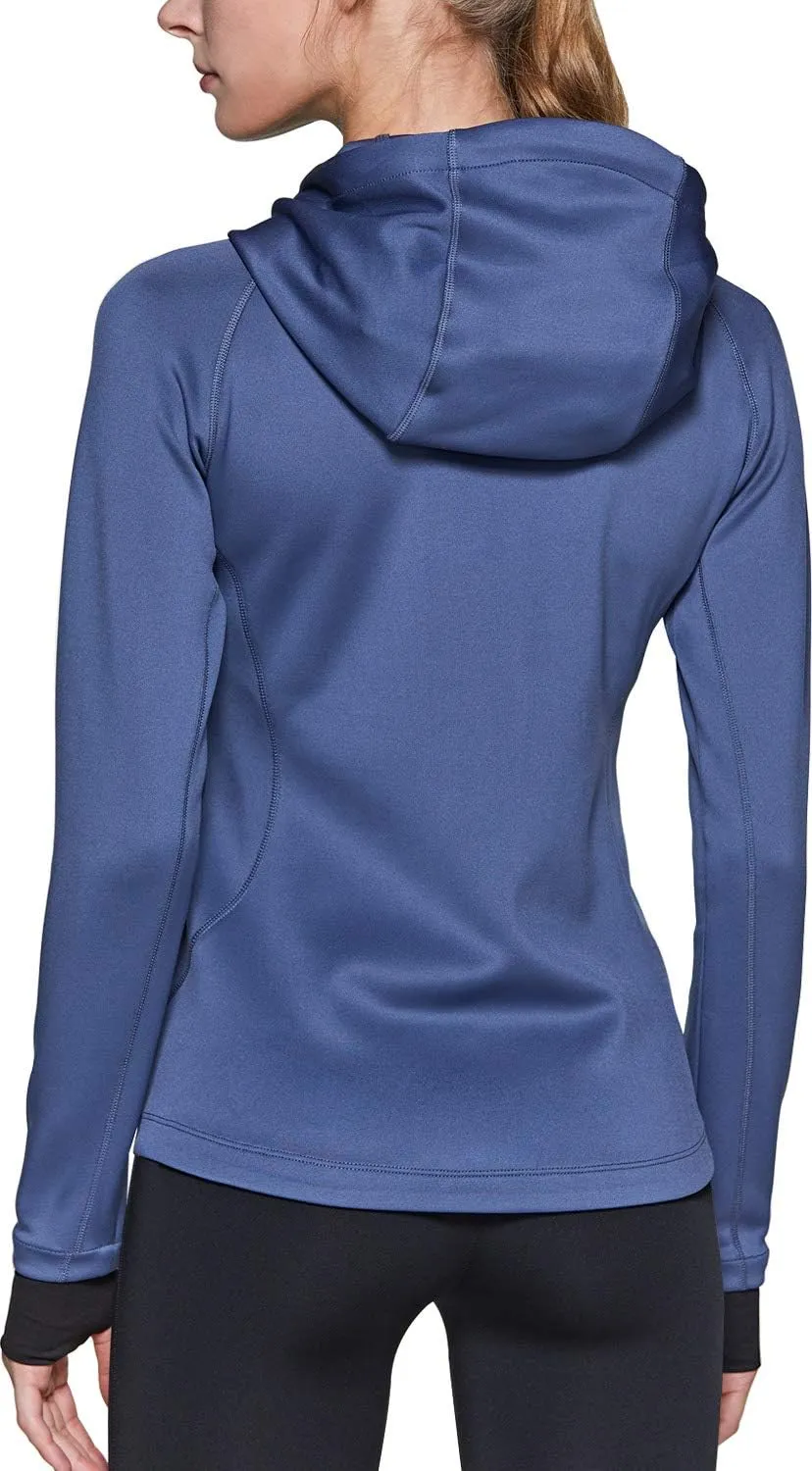 TSLA Women's Full Zip Workout Jackets, Long Sleeve Active Track Running Jacket, Lightweight Yoga Athletic Jacket