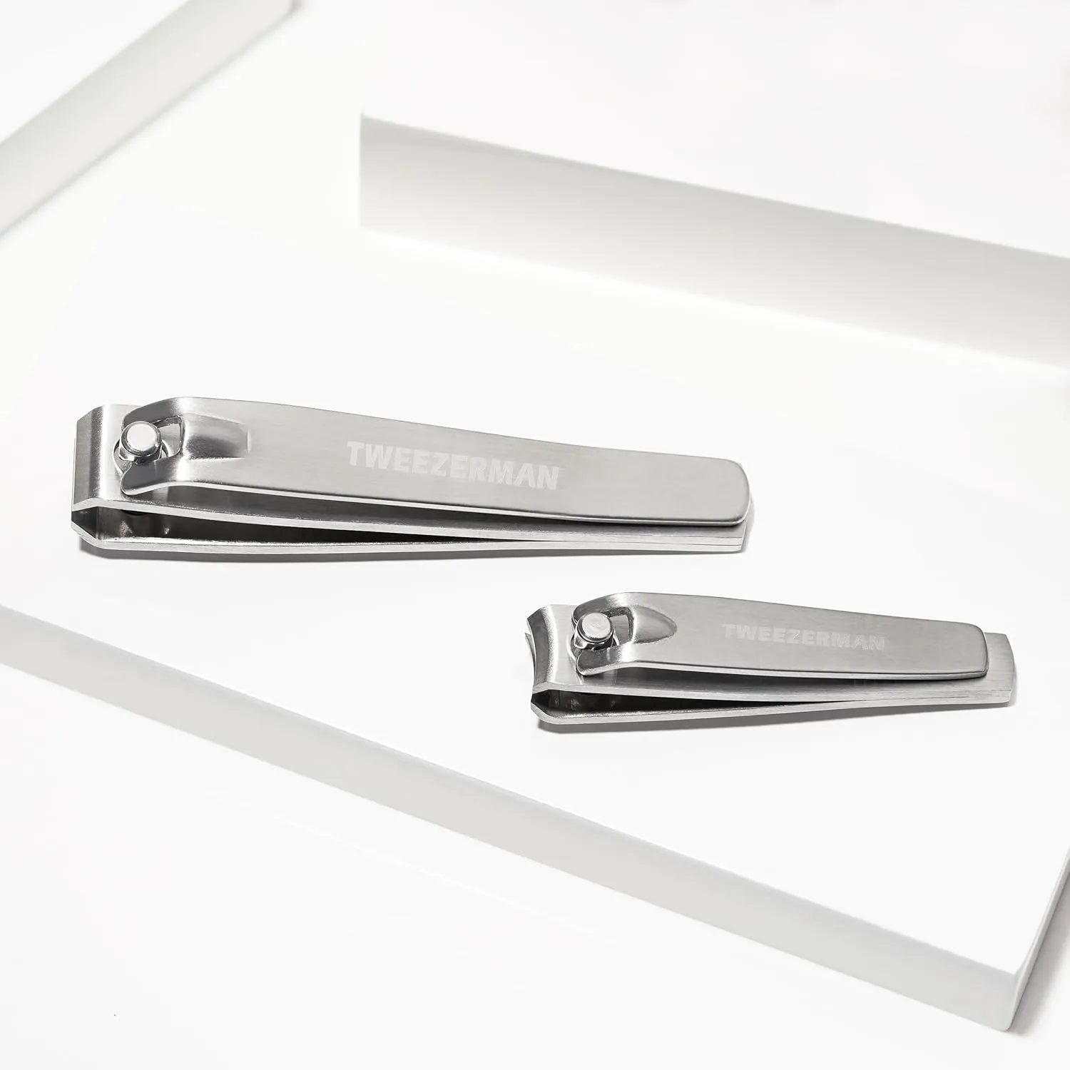 Tweezerman Women's Stainless Steel Combo Clipper Set, 2 Count