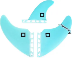 Twin, Thruster or Quad Fin Set - Solid Fiberglass for Lightweight Durability & Top Performance - Compatible with Futures Single Tab Surfboards