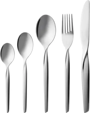 Twist Cutlery Set 60-Piece Polished Steel