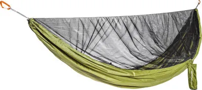 Ultralight Mosquito Net Hammock (Single) - Olive Green/Black