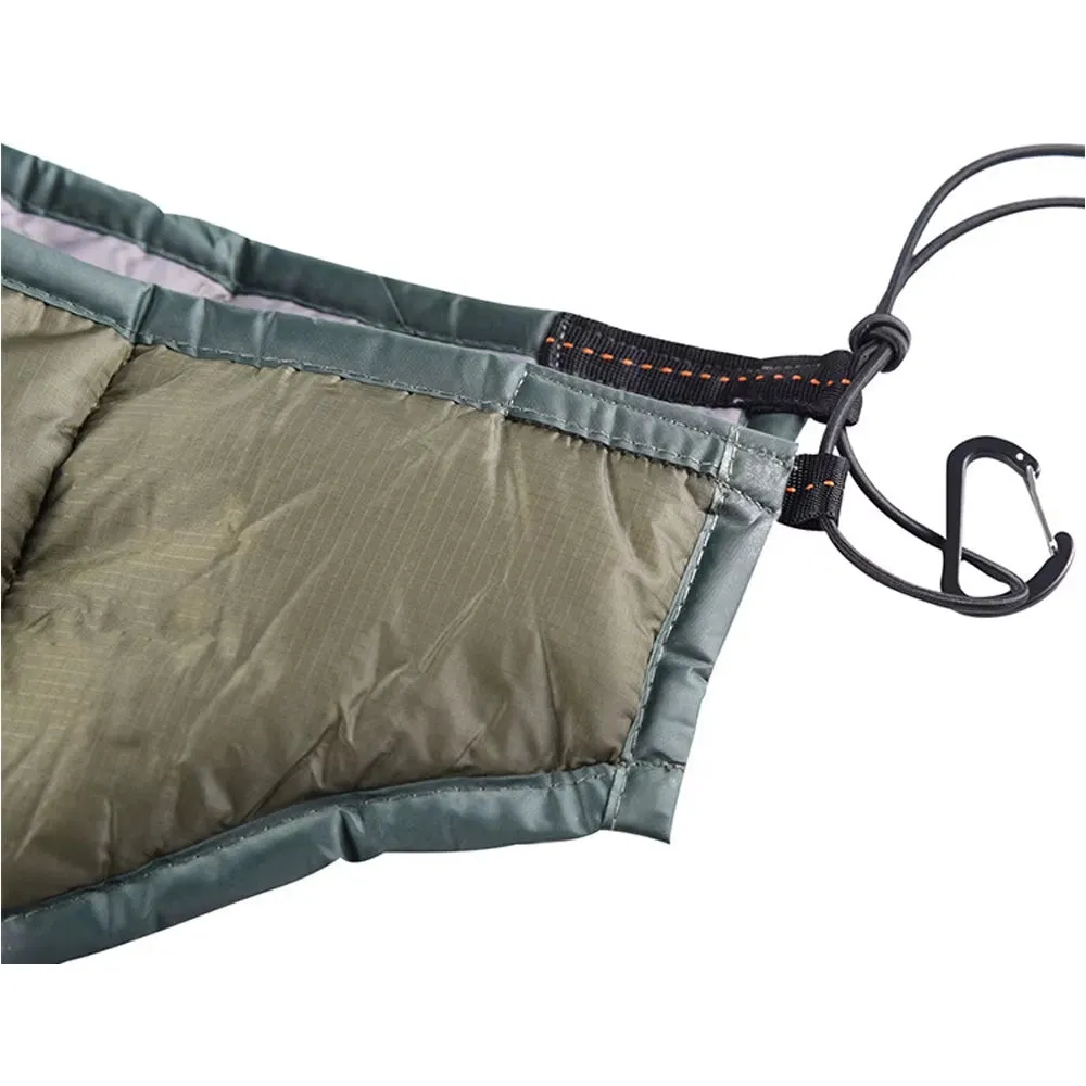 Ultralight Outdoor Camping Hammock Underquilt Portable Winter Warm under Quilt Blanket Cotton Hammock Camping Bedding