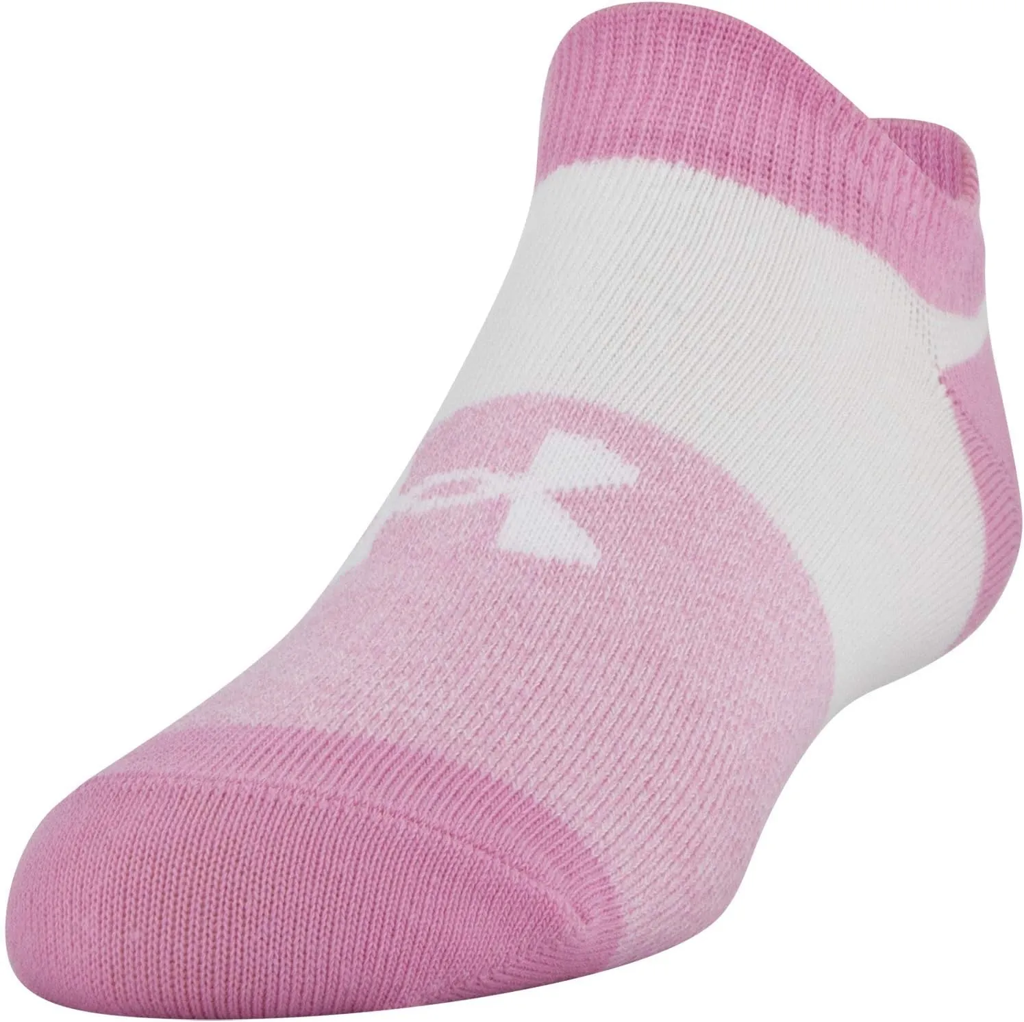 Under Armour Kids' Essential 2.0 Lightweight No Show Socks, 6-Pairs