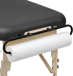 Universal Massage Table Paper Roll Holder – Adjustable Steel Frame for Spa & Therapy Tables, Fits Most Portable Massage Beds/Therapy Table Nonwoven/Exam Paper Roll Support Bracket