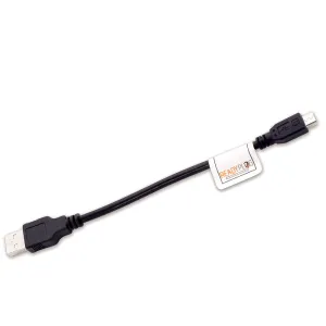 USB Cable for Charging PowerAdd Apollo Portable Solar Charger Panel Power Bank External Battery (0.5 Feet)