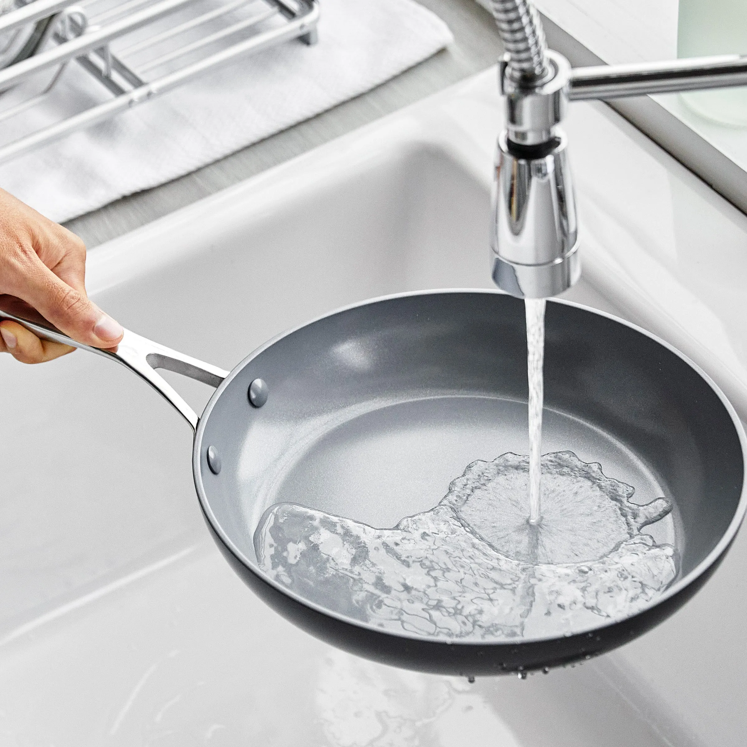 Valencia Pro Ceramic, Nonstick, Hard Anodized Fry Pan, 10"