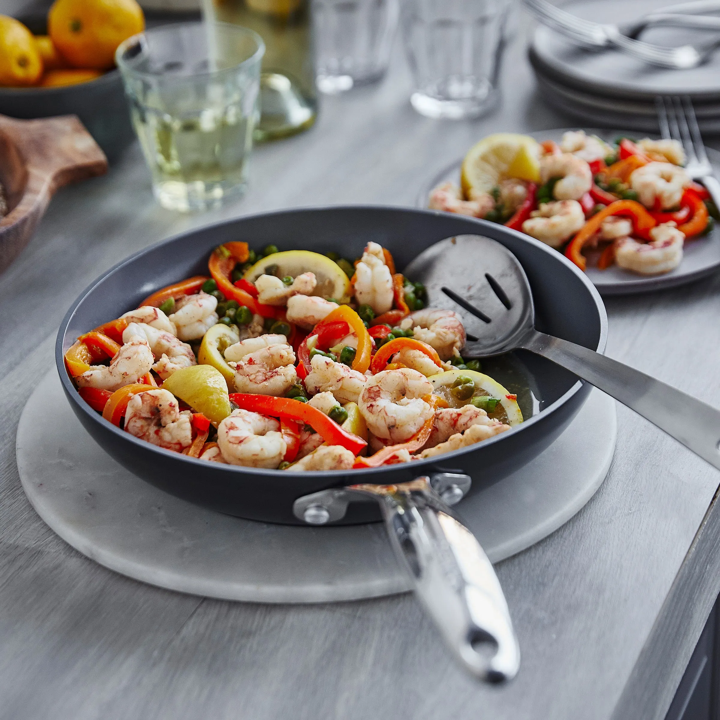 Valencia Pro Ceramic, Nonstick, Hard Anodized Fry Pan, 10"