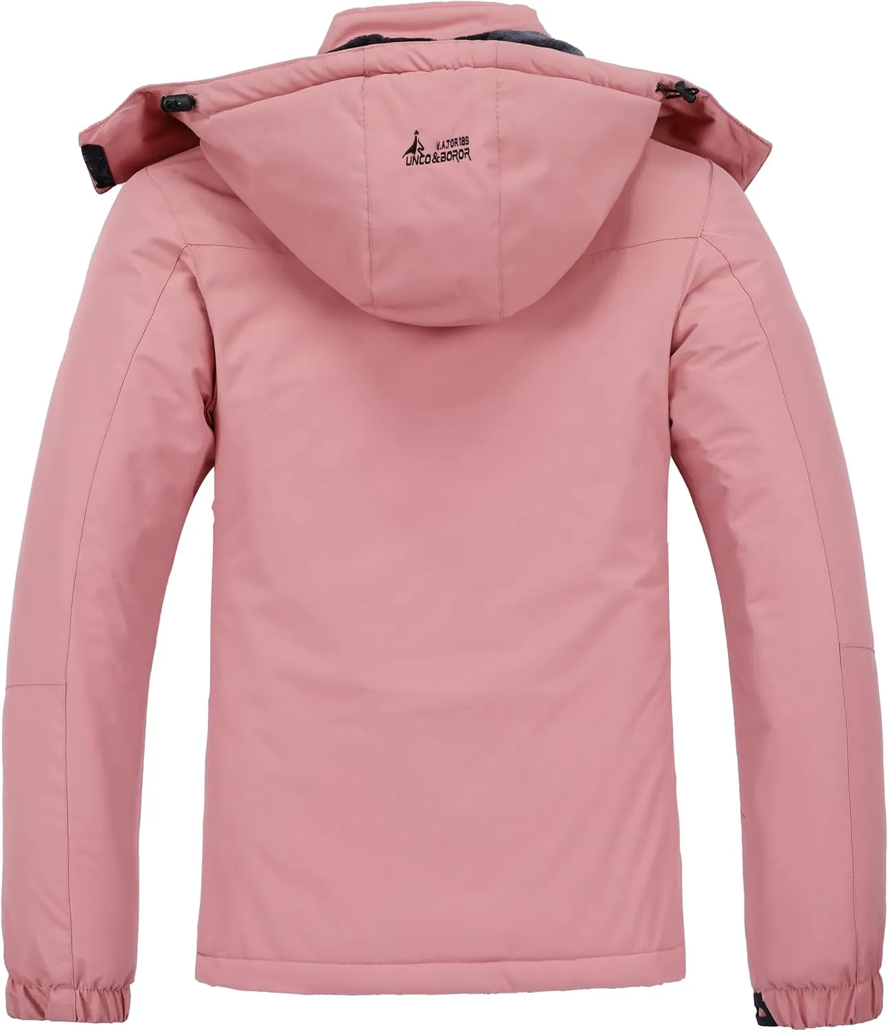 V.A.TOR 189 UNCO&BOROR Women Thermal Insulated Ski Jacket,Waterproof Windproof Coat with Hood for Hiking & Snowboarding